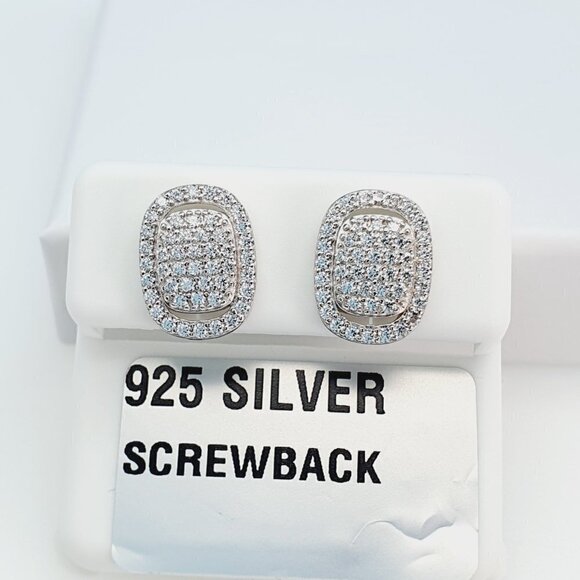 - 925 Sterling Silver Cubic Zirconia Earrings, U19254826 - Picture 4 of 11